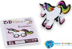 3D puzzel eenhoorn