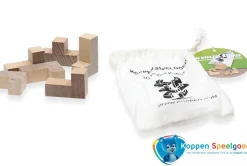 3D puzzel kubus, hout