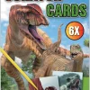 Dino kraskaarten, 6 stuks