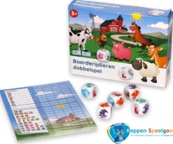 Dobbelspel boerderijdieren
