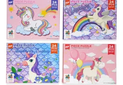 Eenhoorn puzzel, 24 stukjes
