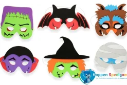 Foammasker enge gezichten