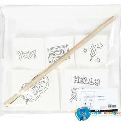 Hangende organizer met plaatjes