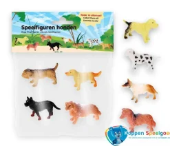 4 Honden in zakje