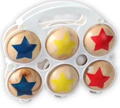 Jeu de boules set hout