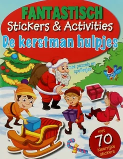 Kerst, fantastisch stickerboek