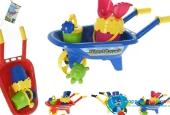 Kinder kruiwagen gevuld