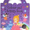 Kleur- en activiteitenboek met handvat