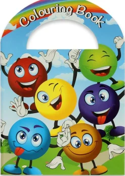 Kleur- en stickerboekje smile