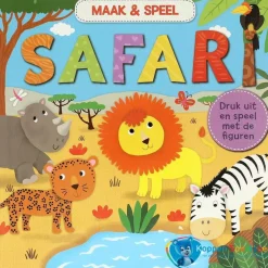 Maak- en speelboekje Safari