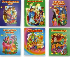 Mini sprookjesboek met spelletjes