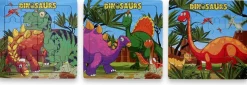 Puzzel dino, hout