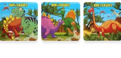 Puzzel dino, karton