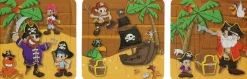 Puzzel piraat, karton