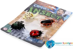 4 Raamkruipers insecten