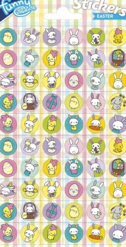 Stickervel Pasen mini