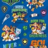 Stickervel Paw Patrol blauw